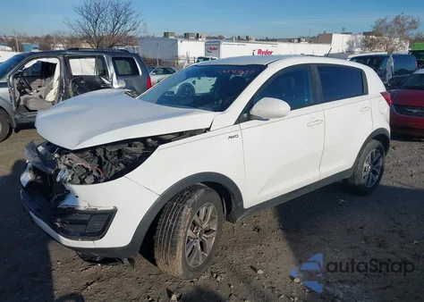 2014 Kia Sportage Lx from USA, damaged, VIN KNDPBCAC0E7549019